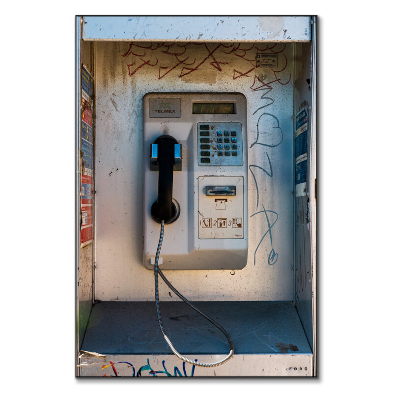 Hotline Fling Grey Wall Art by Nick Ford