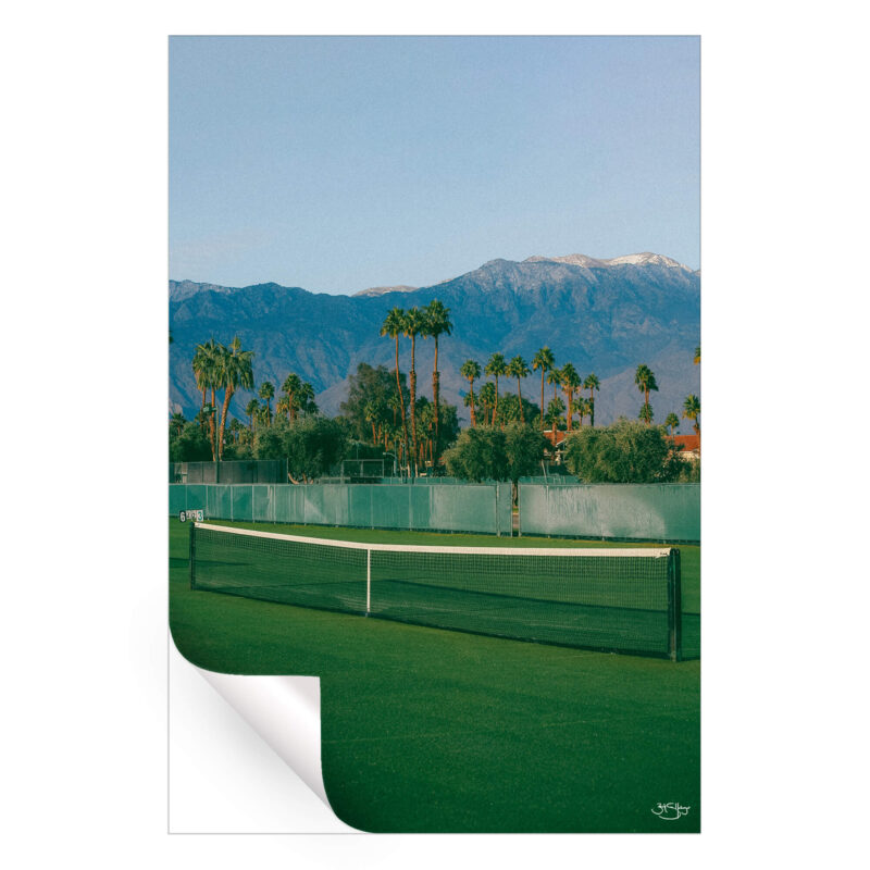 Palm Springs, CA Green Wall Art by Zachary Snellenberger