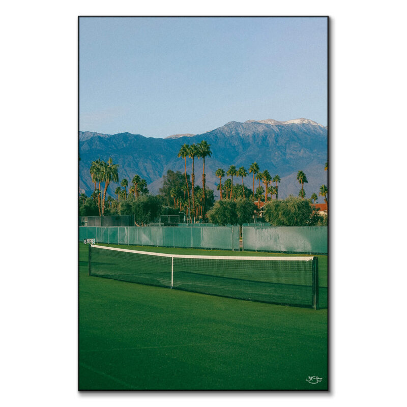 Palm Springs, CA Green Wall Art by Zachary Snellenberger