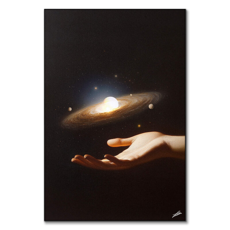 Supernova Dark Wall Art by Fran Rodríguez