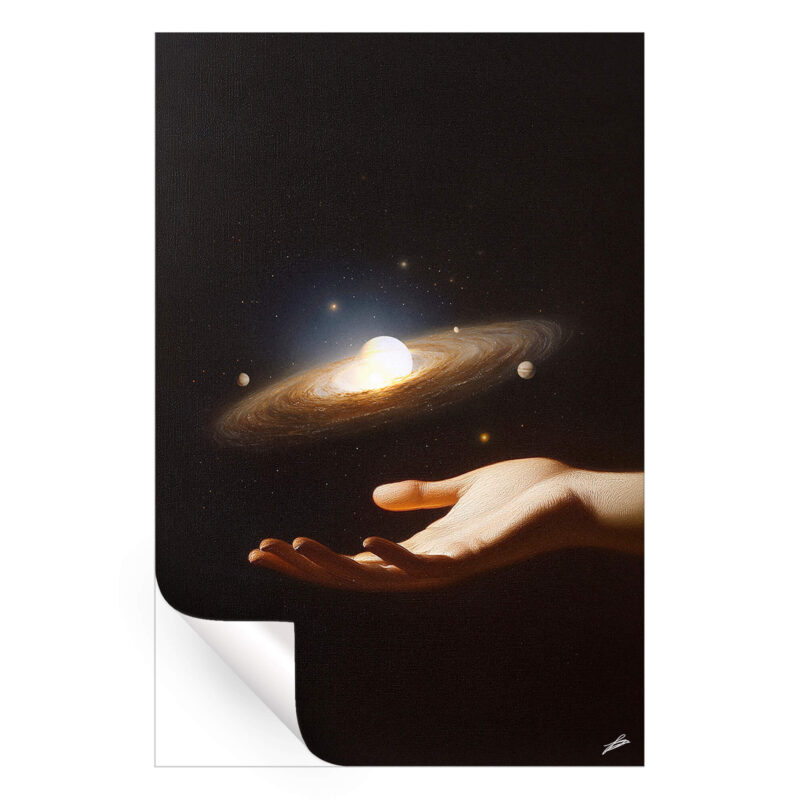 Supernova Dark Wall Art by Fran Rodríguez