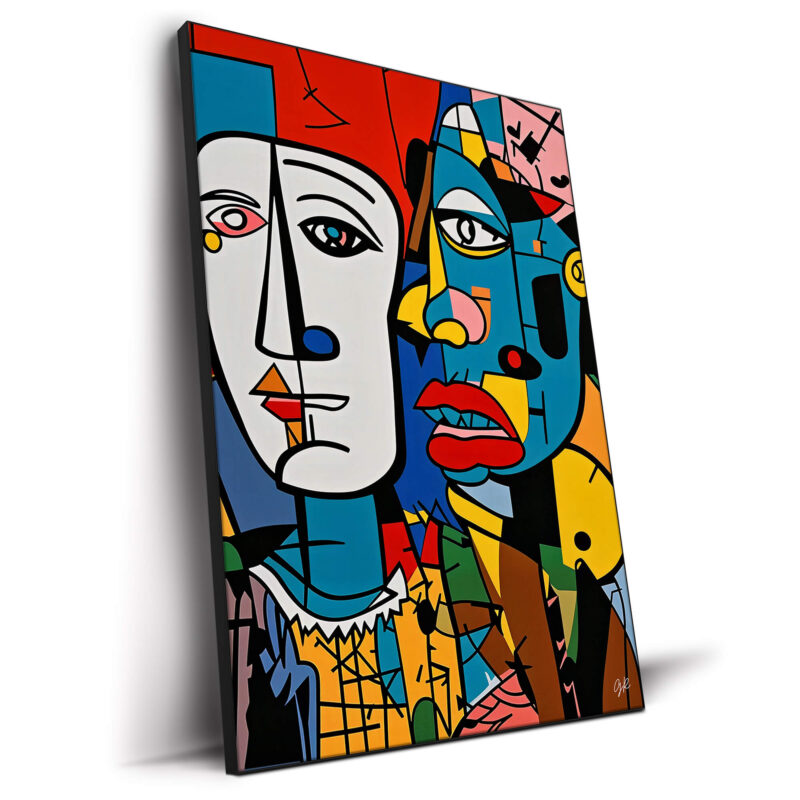 Introverted Colorful Wall Decor by George Rosaly