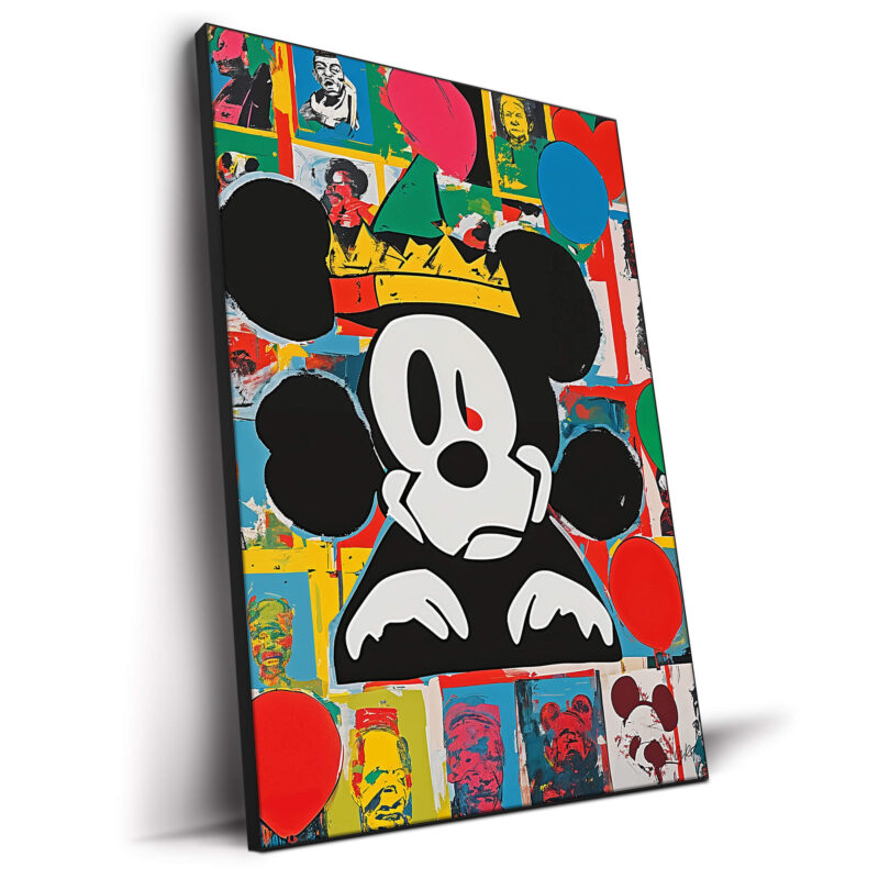 Royal Playfulness Colorful Wall Decor by George Rosaly