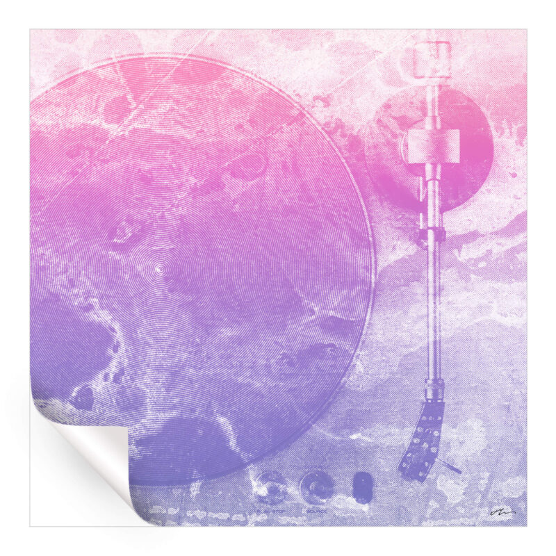 Pink Panther Vinyl Purple Wall Art by J McKenzie