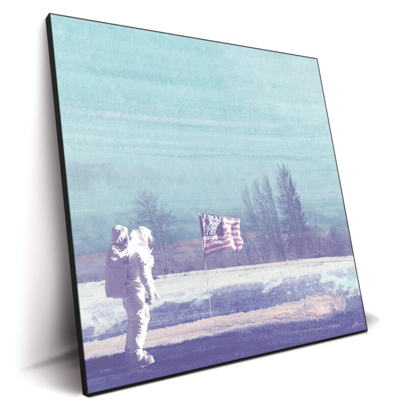 Jupiter Moon Vibrant Wall Decor by J McKenzie