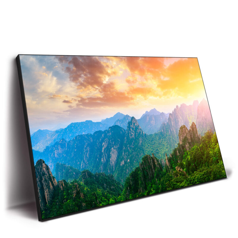 Colorful Peaks Warm Wall Decor by The Jackson Collective