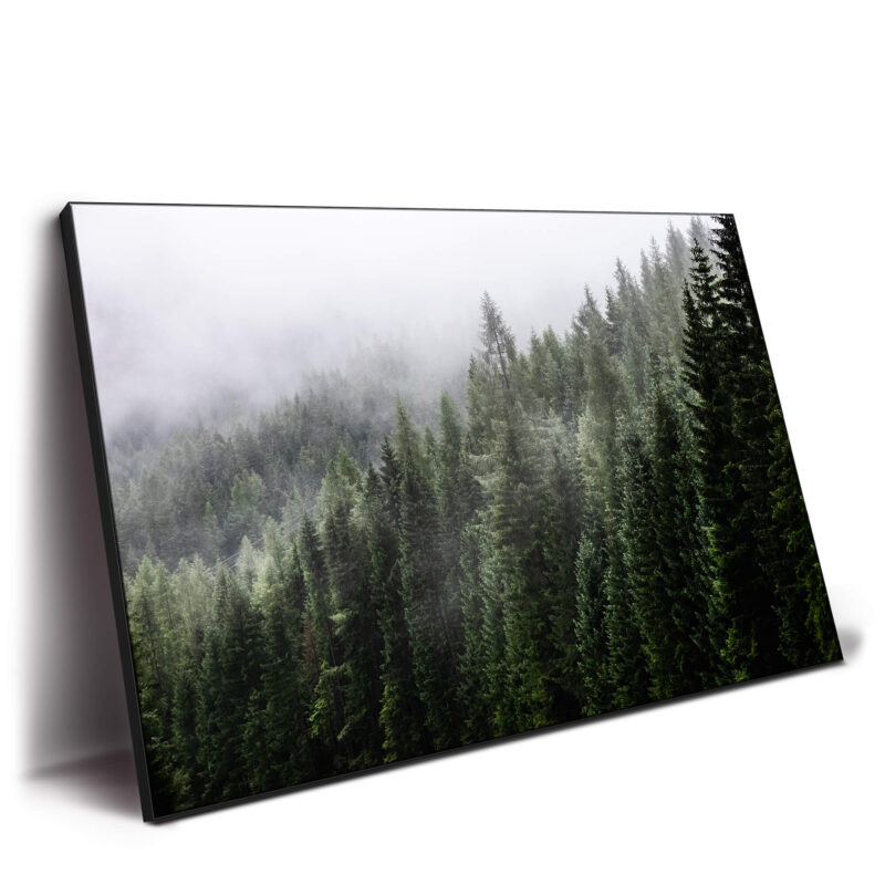 Misty Mountain Top Green Wall Decor by The Jackson Collective