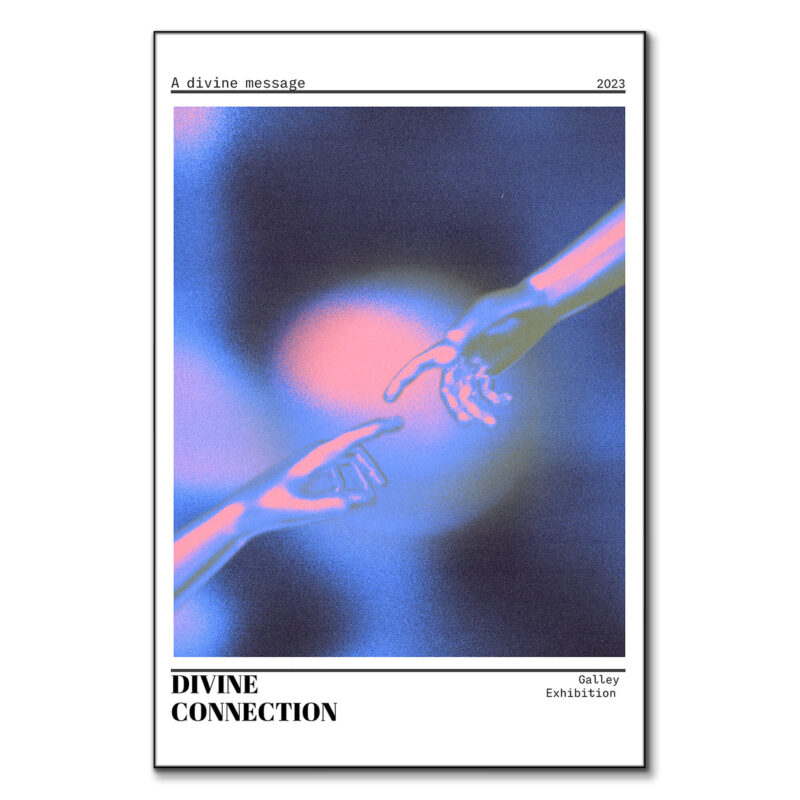 Intertwined Vibrant Wall Art by The Jackson Collective