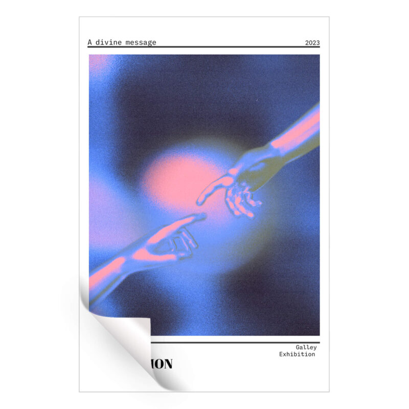 Intertwined Vibrant Wall Art by The Jackson Collective