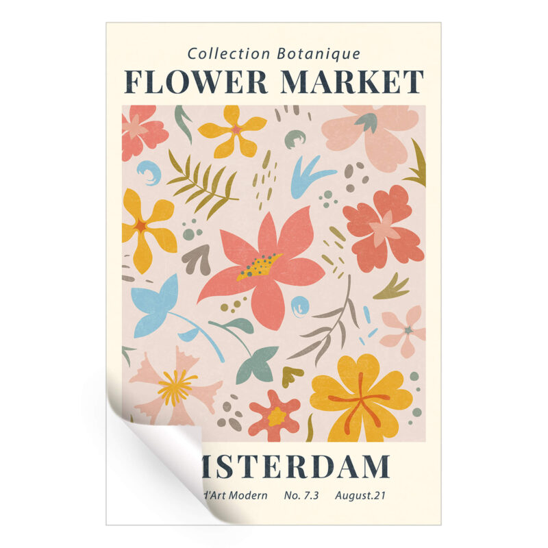 Amsterdam Boutique Colorful Wall Art by The Jackson Collective