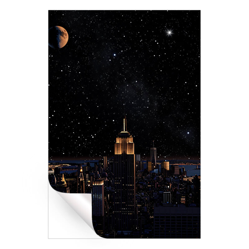 Galactic Oversight Dark Wall Art by The Jackson Collective