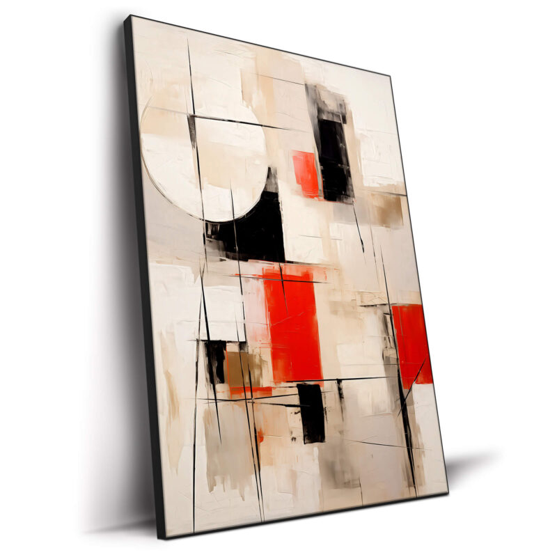 Poetic Justice Red Wall Decor by The Jackson Collective