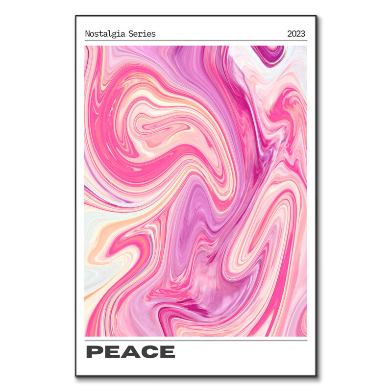 Spiraling Vibrant Wall Art by The Jackson Collective