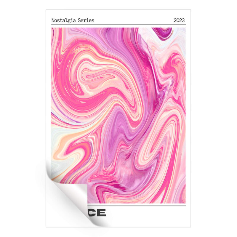 Spiraling Vibrant Wall Art by The Jackson Collective