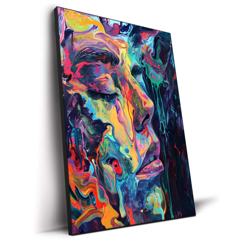 She Spoke In Colors Vibrant Wall Decor by The Jackson Collective