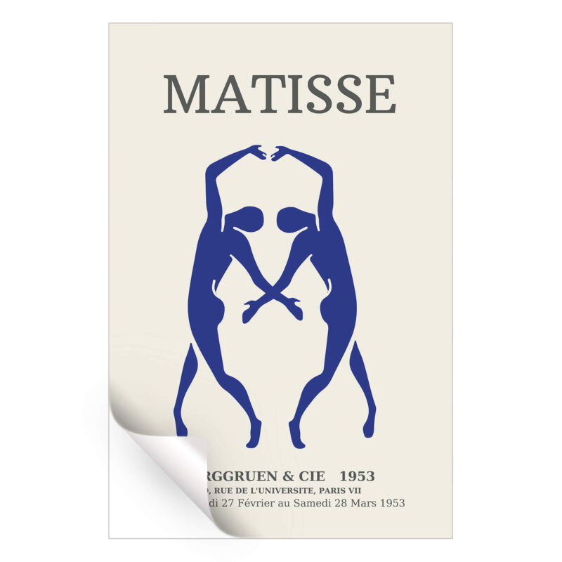 Love In Rhythm Blue Wall Art by The Jackson Collective