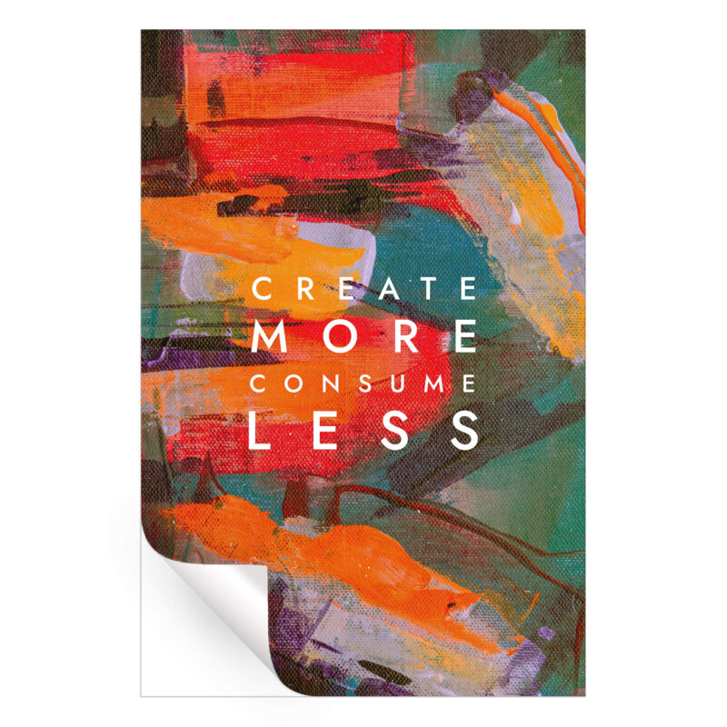 Create More Warm Wall Art by The Jackson Collective