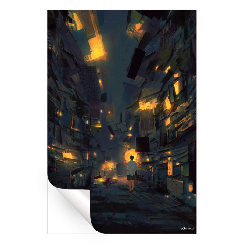 Offline Dark Wall Art by Daniel Ignacio