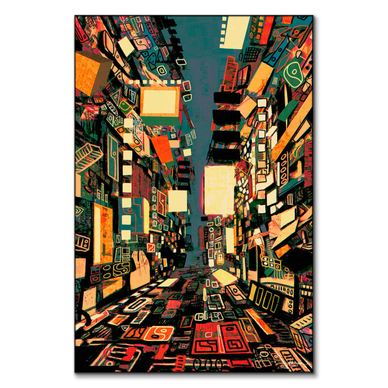 Feeling Extremely II Warm Wall Art by Daniel Ignacio