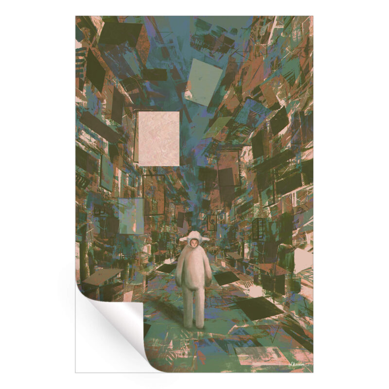 Unlearning Shame Neutral Wall Art by Daniel Ignacio