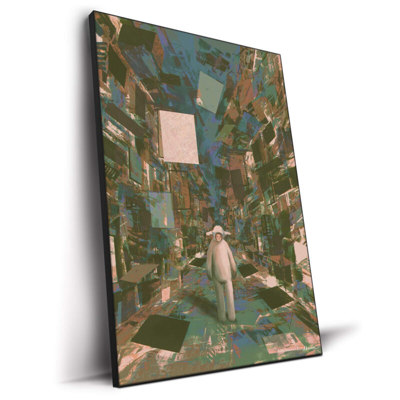 Unlearning Shame Neutral Wall Decor by Daniel Ignacio