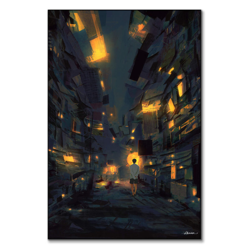 Offline Dark Wall Art by Daniel Ignacio
