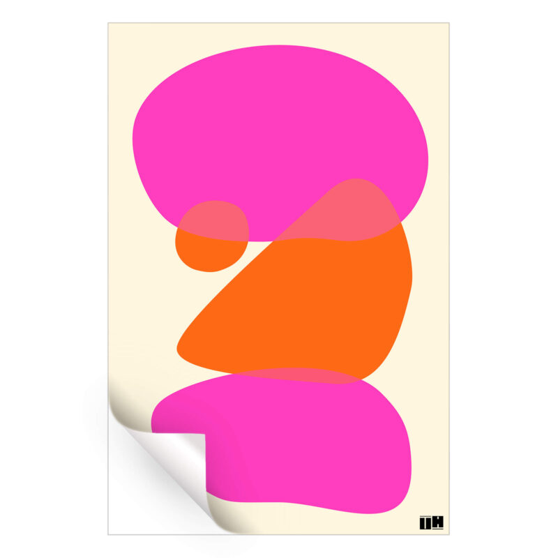 Color Theory Vibrant Wall Art by Unfilter Art