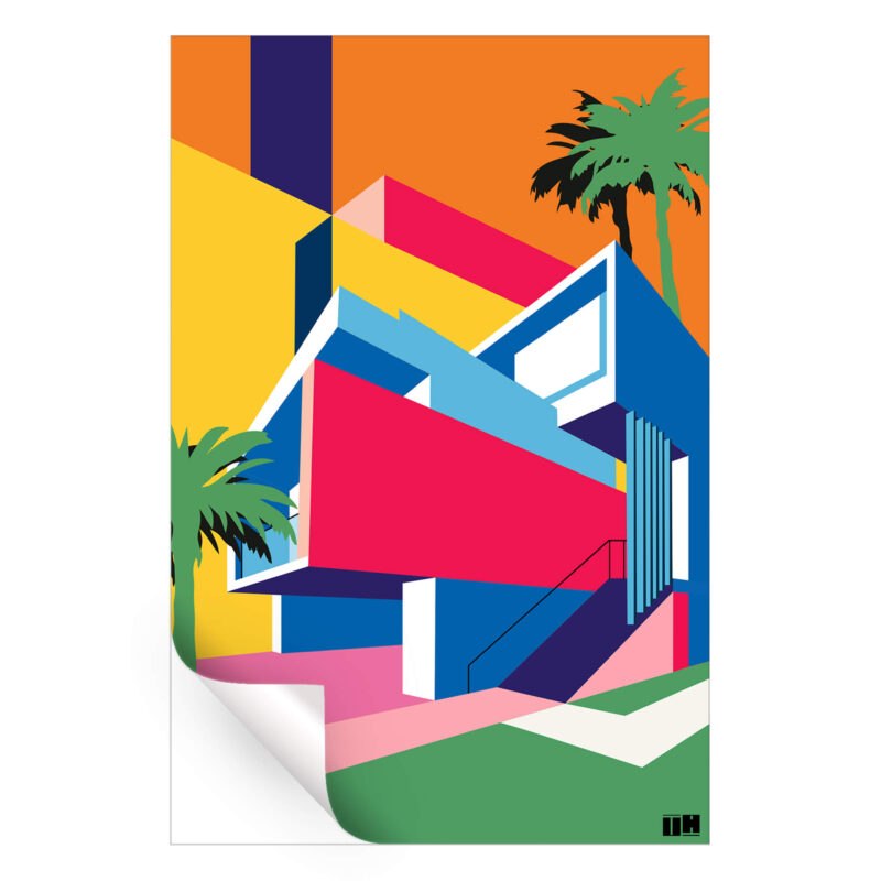 Miami Moods Vibrant Wall Art by Unfilter Art