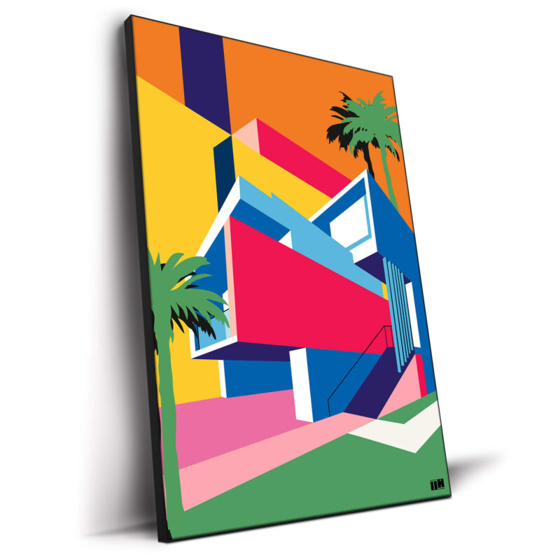 Miami Moods Vibrant Wall Decor by Unfilter Art