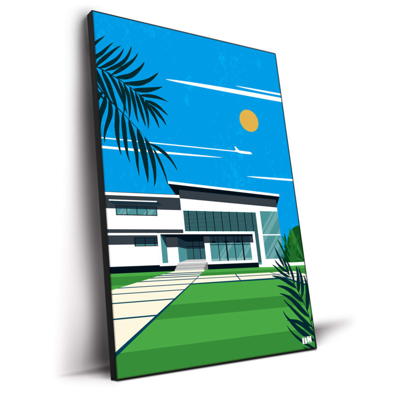 Pop Tropic Green Wall Decor by Unfilter Art