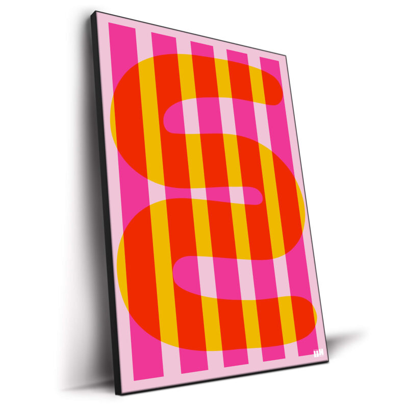 Stillness and Saturation Vibrant Wall Decor by Unfilter Art