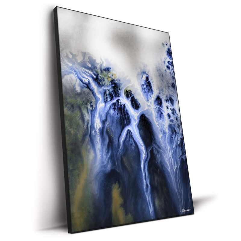 Mysteries of the Marsh Blue Wall Decor by Petra Meikle de Vlas