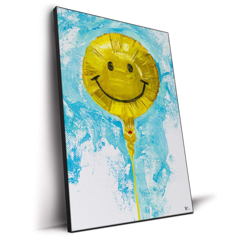 Smile Yellow Wall Decor by P Muir Art