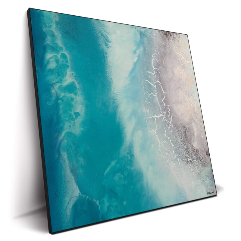 Ocean Drift 1 Blue Wall Decor by Petra Meikle de Vlas