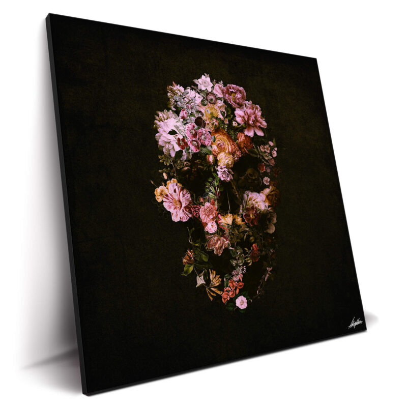 Peachy Skull Dark Wall Decor by Ali Gulec