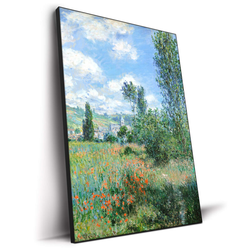 Lane In The Poppy Fields Ile Saint Martin Green Wall Decor by The Classics Collective