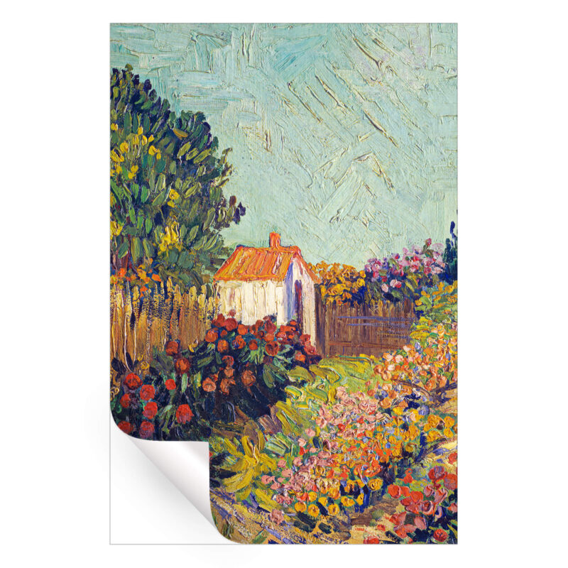 Flower Garden Colorful Wall Art by The Classics Collective