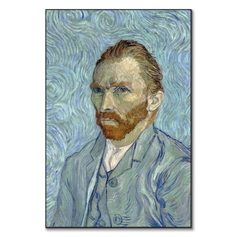 Self Portrait Blue Wall Art by The Classics Collective