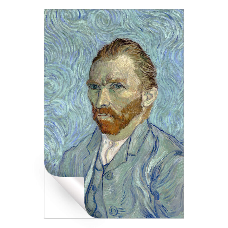 Self Portrait Blue Wall Art by The Classics Collective