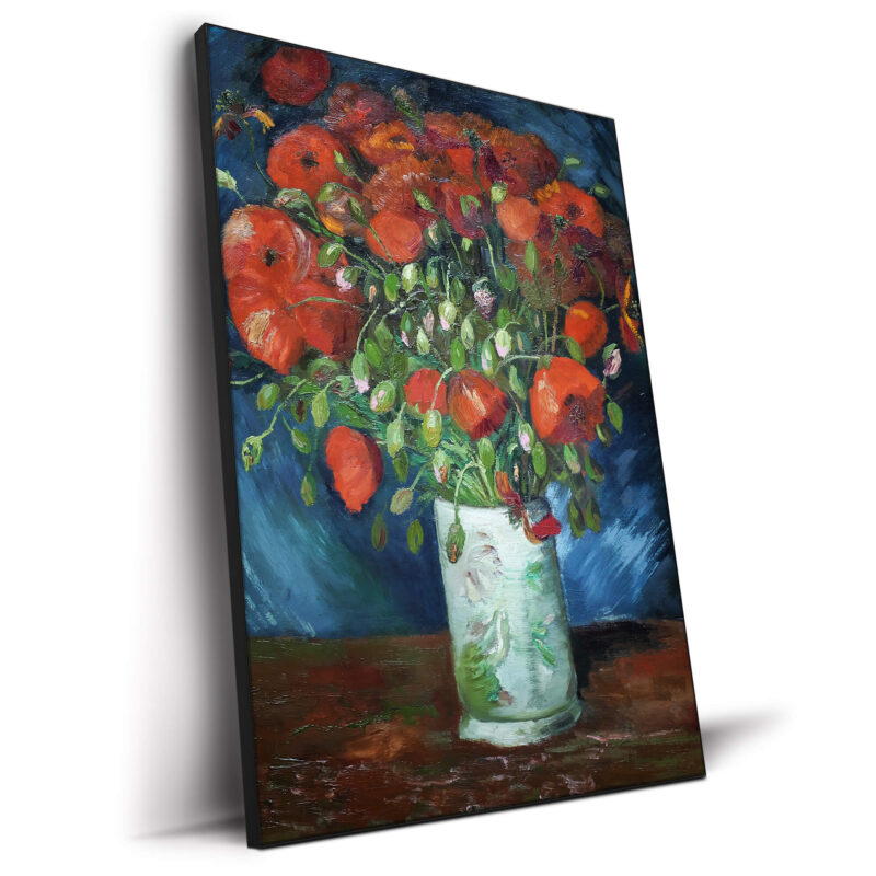 Vase with Poppies Red Wall Decor by The Classics Collective