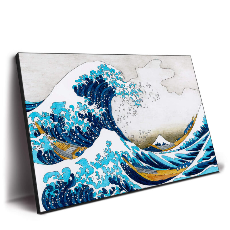 The Great Wave off Kanagawa Blue Wall Decor by The Classics Collective