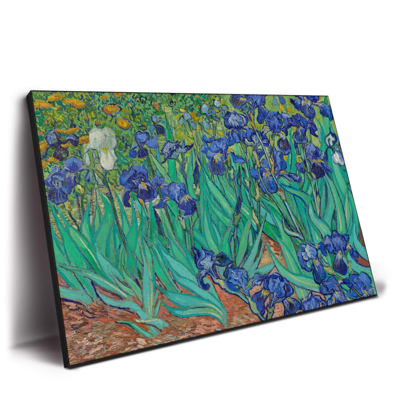 Field of Irises Green Wall Decor by The Classics Collective