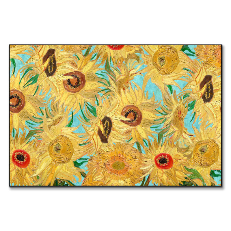 Van Gogh "Sunflowers" Yellow Wall Art by The Classics Collective