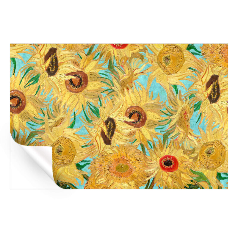 Van Gogh "Sunflowers" Yellow Wall Art by The Classics Collective