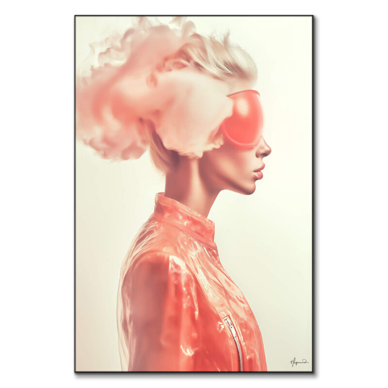 Lexi Pink Wall Art by Philippe HUGONNARD