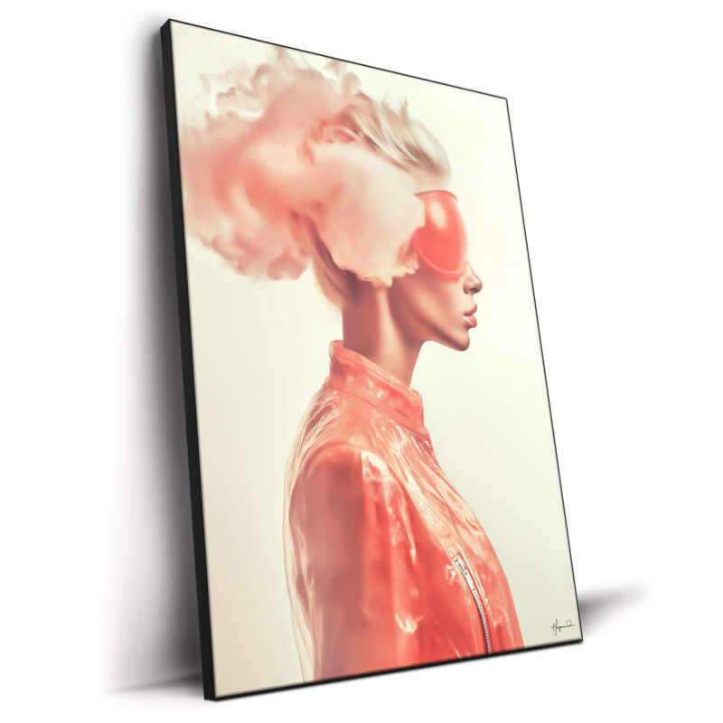 Lexi Pink Wall Decor by Philippe HUGONNARD