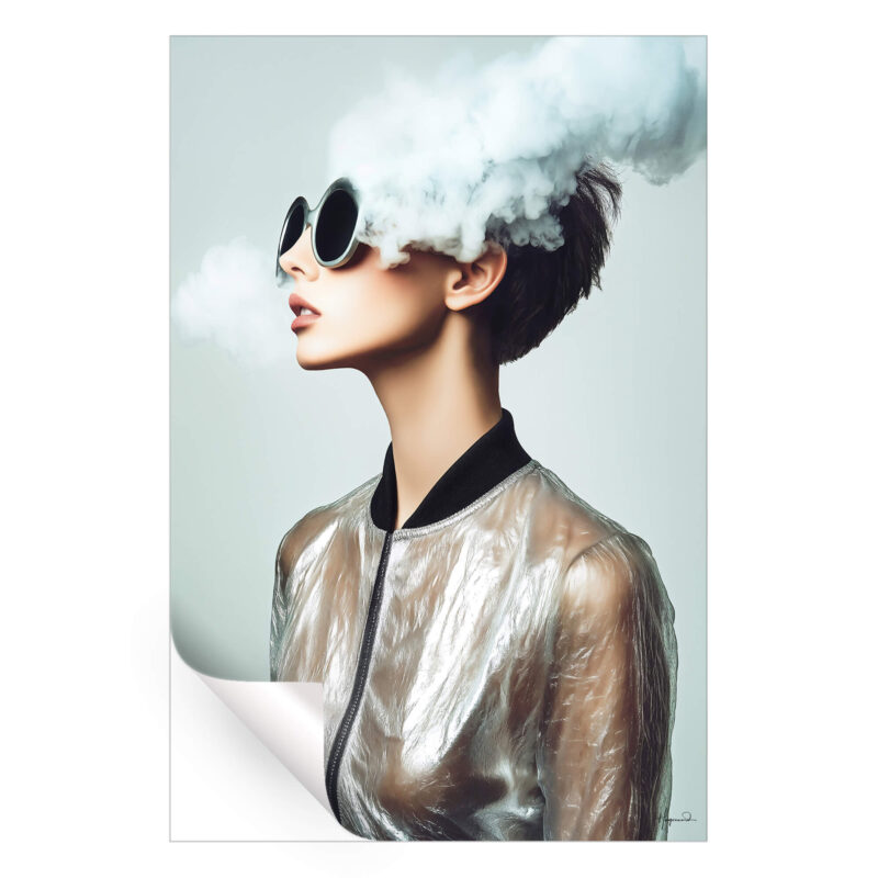 Thalia Neutral Wall Art by Philippe HUGONNARD