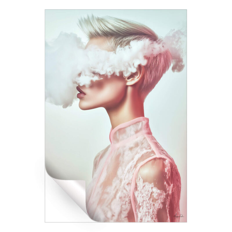 Veronica Pastel Wall Art by Philippe HUGONNARD