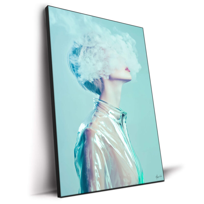 Gisele Teal Wall Decor by Philippe HUGONNARD