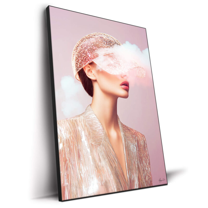 Calista Pink Wall Decor by Philippe HUGONNARD
